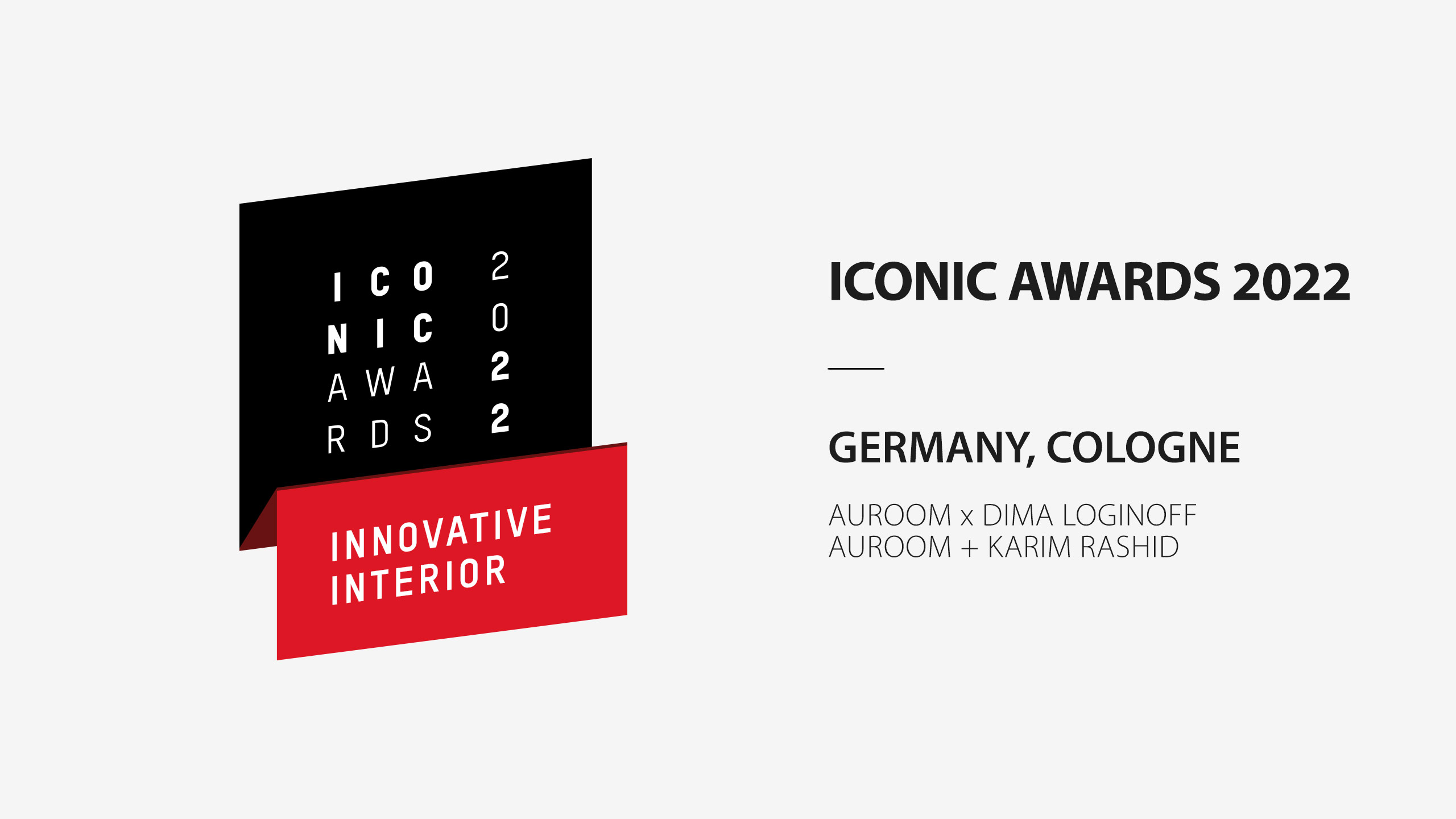 Lights ICONIC AWARDS GERMANY 2022