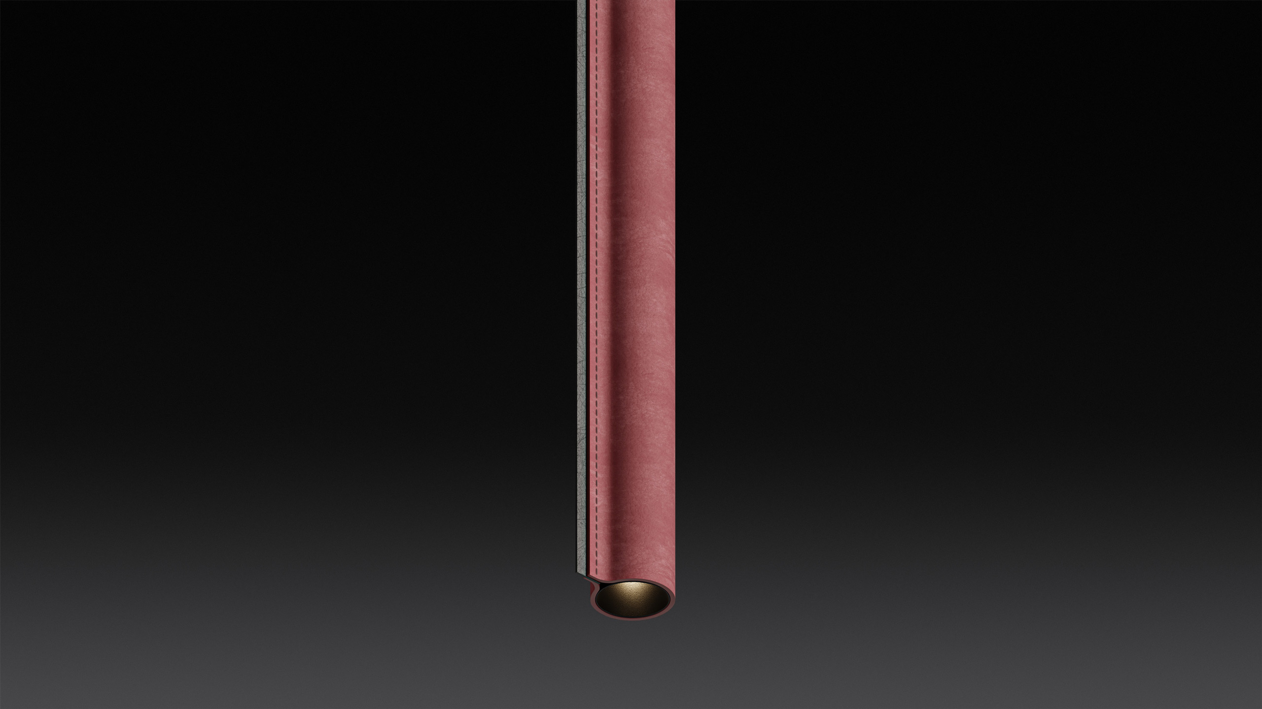 Lights LEATHER TUBES / KASHMIR MAUVE