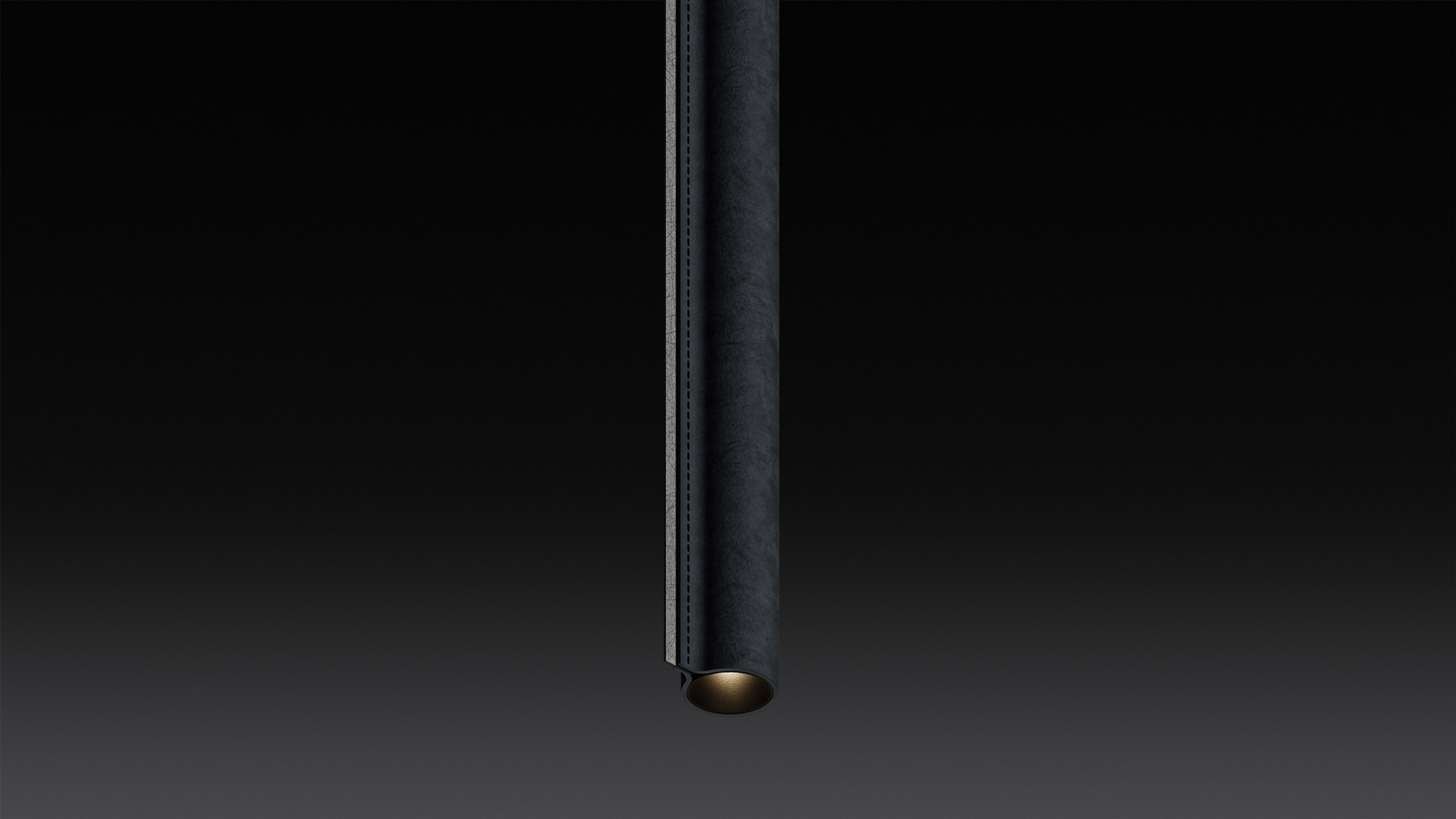 Lights LEATHER TUBES / KASHMIR NAVY