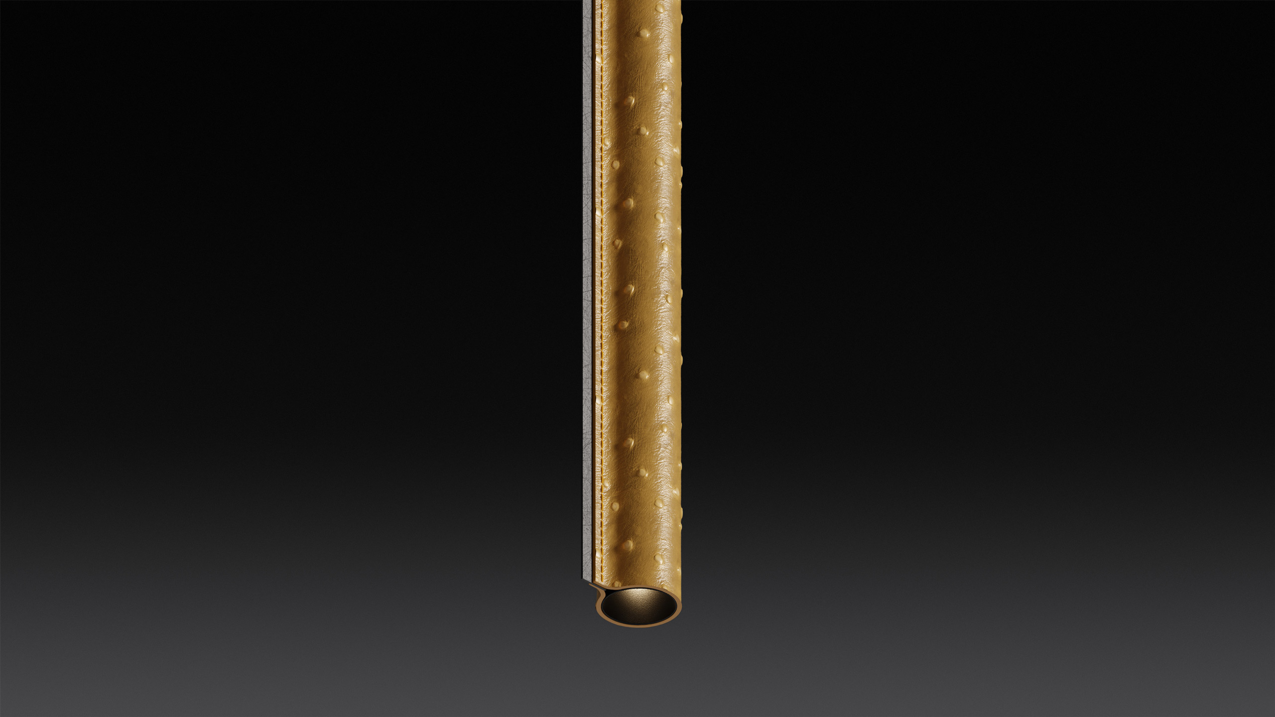 Lights LEATHER TUBES / OSTRICH OHRA
