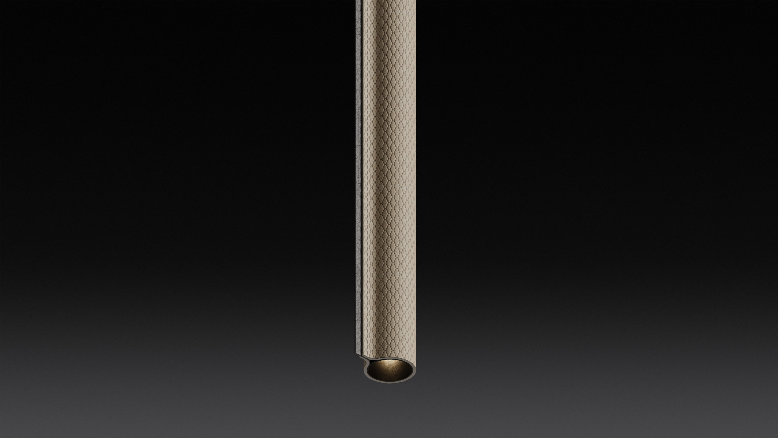 Lights LEATHER TUBES / SERPENT BEIGE