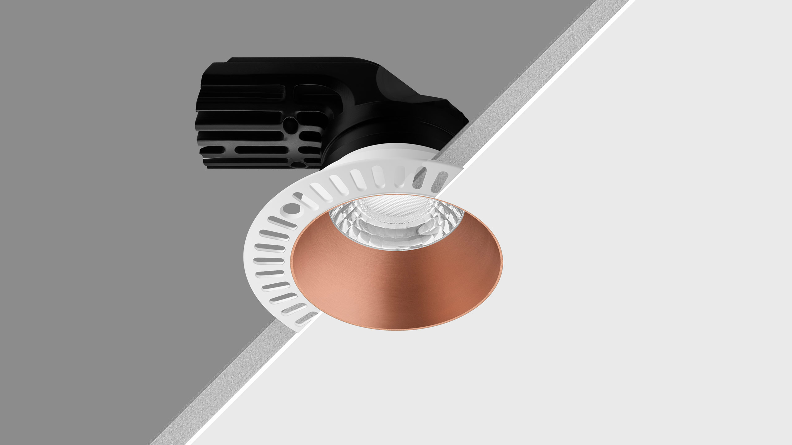  POINT 20W IP44 (100% BRASS PINK)