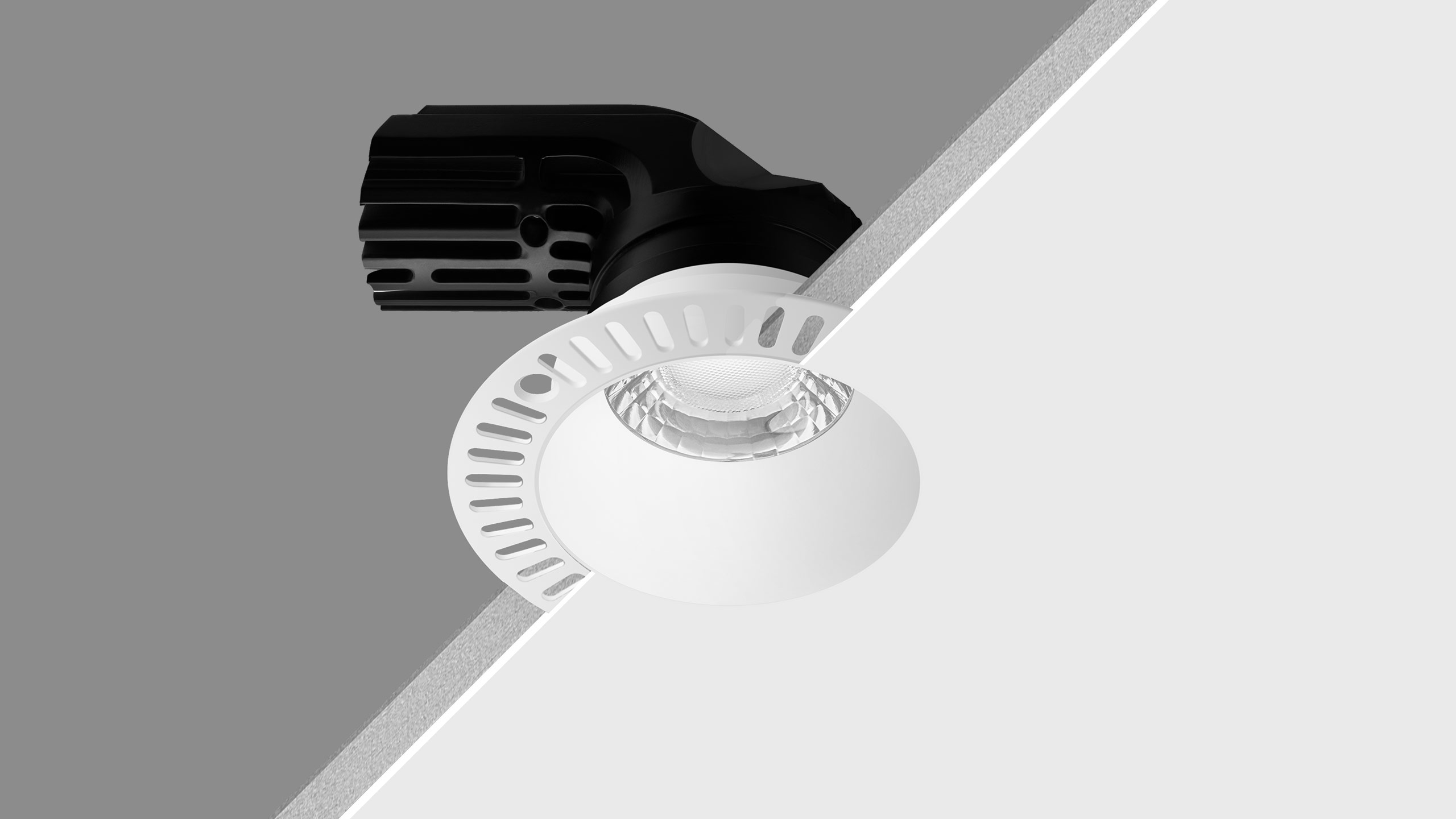  POINT 20W IP44 (PAINT WHITE)