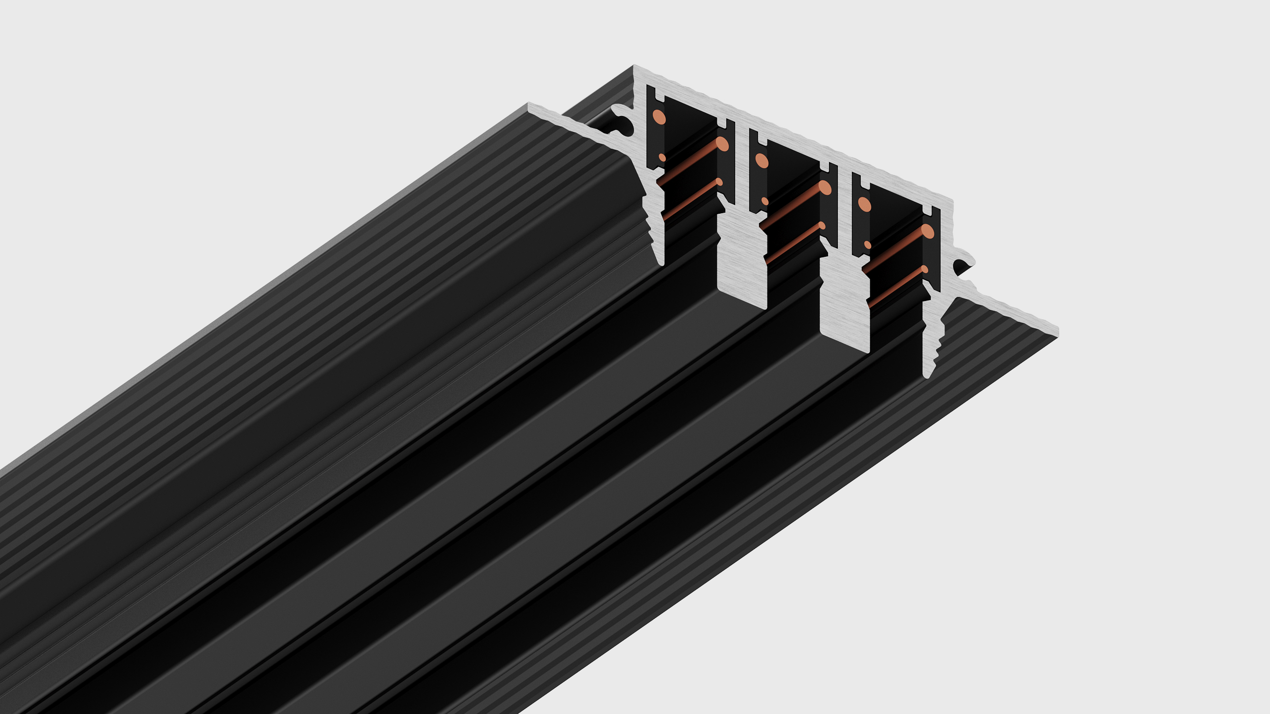 Track Lights BUILT-IN TRIPLE TRACK