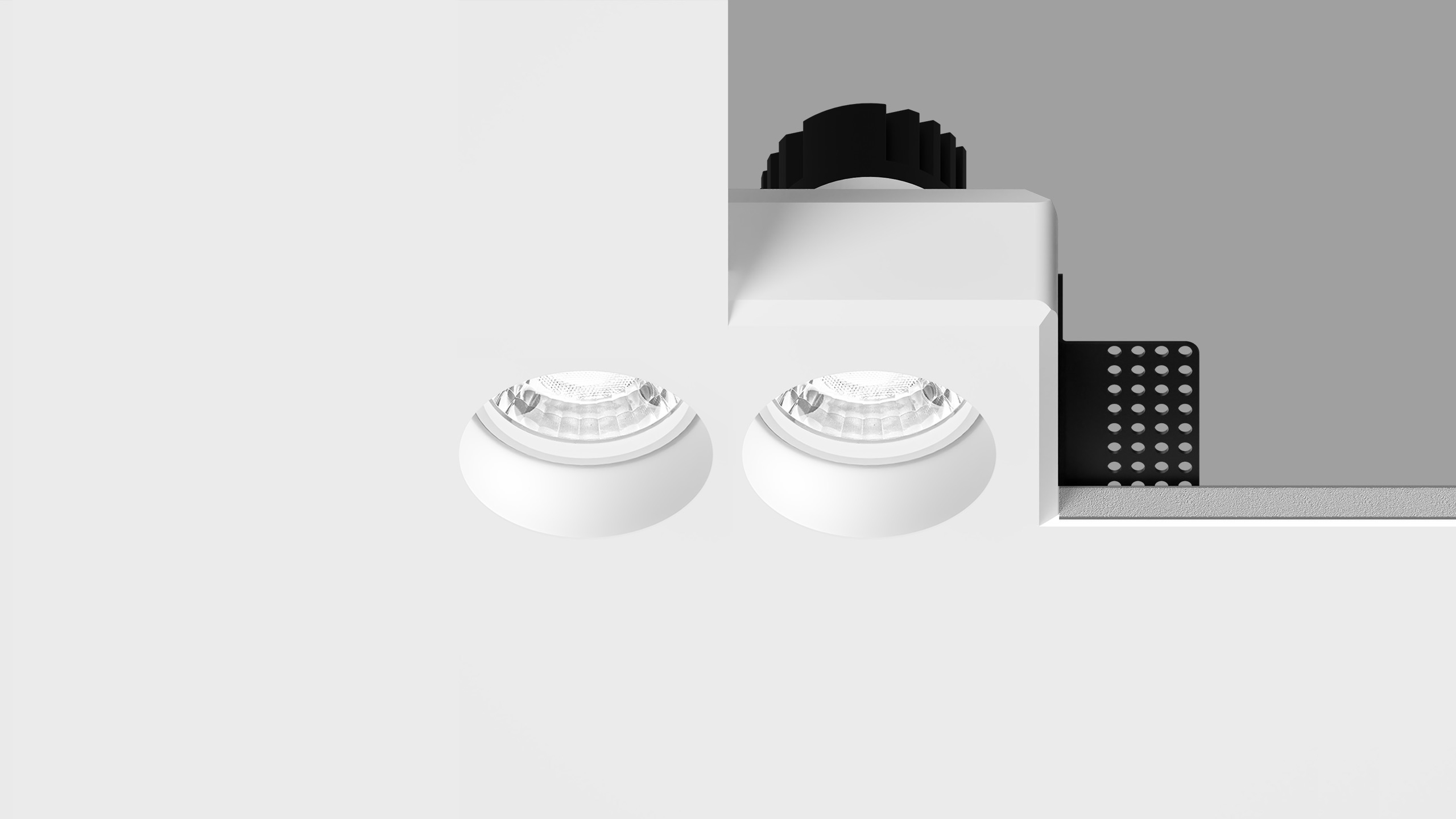 Lights GYPSUM M50 RND (DUO)