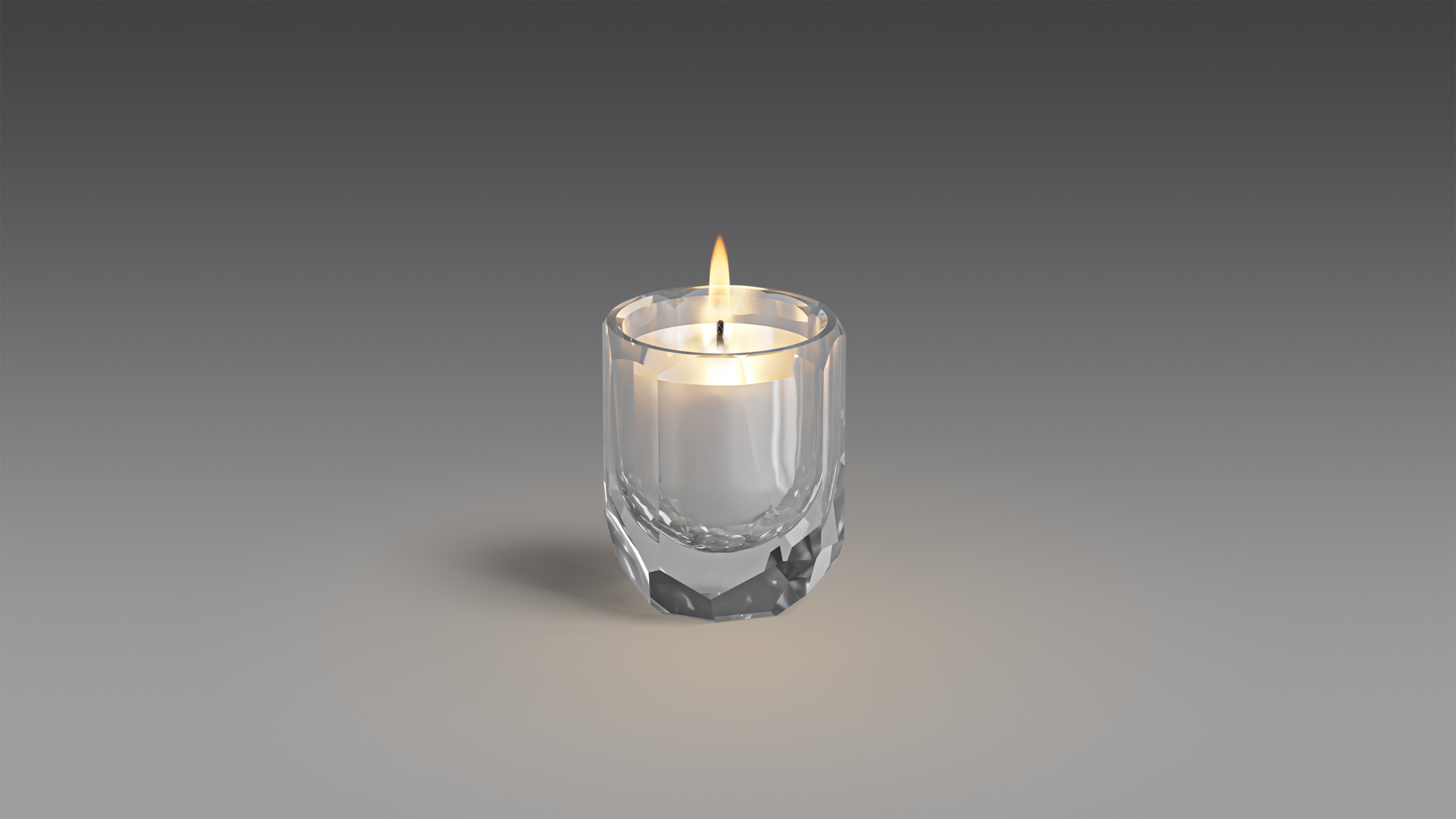 Garden Sculptures & Statues CRYSTAL CANDLE (DC601)