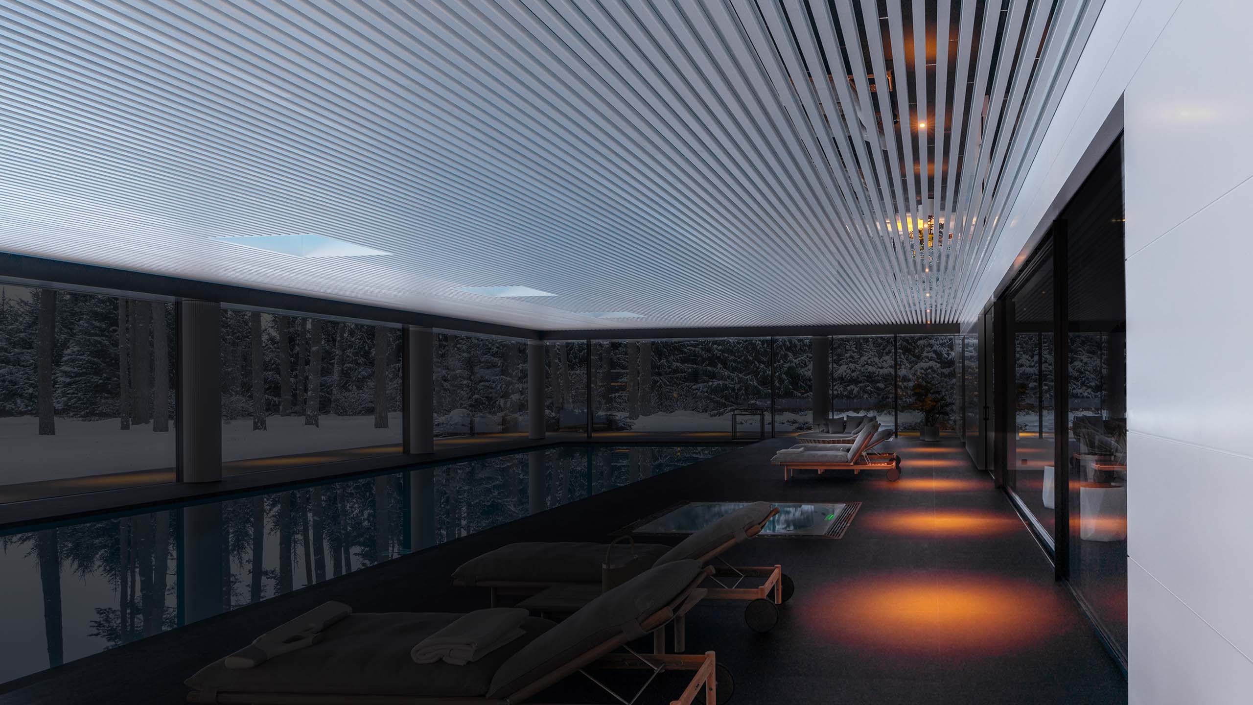 Ceiling Systems MODULAR POOL CEILING