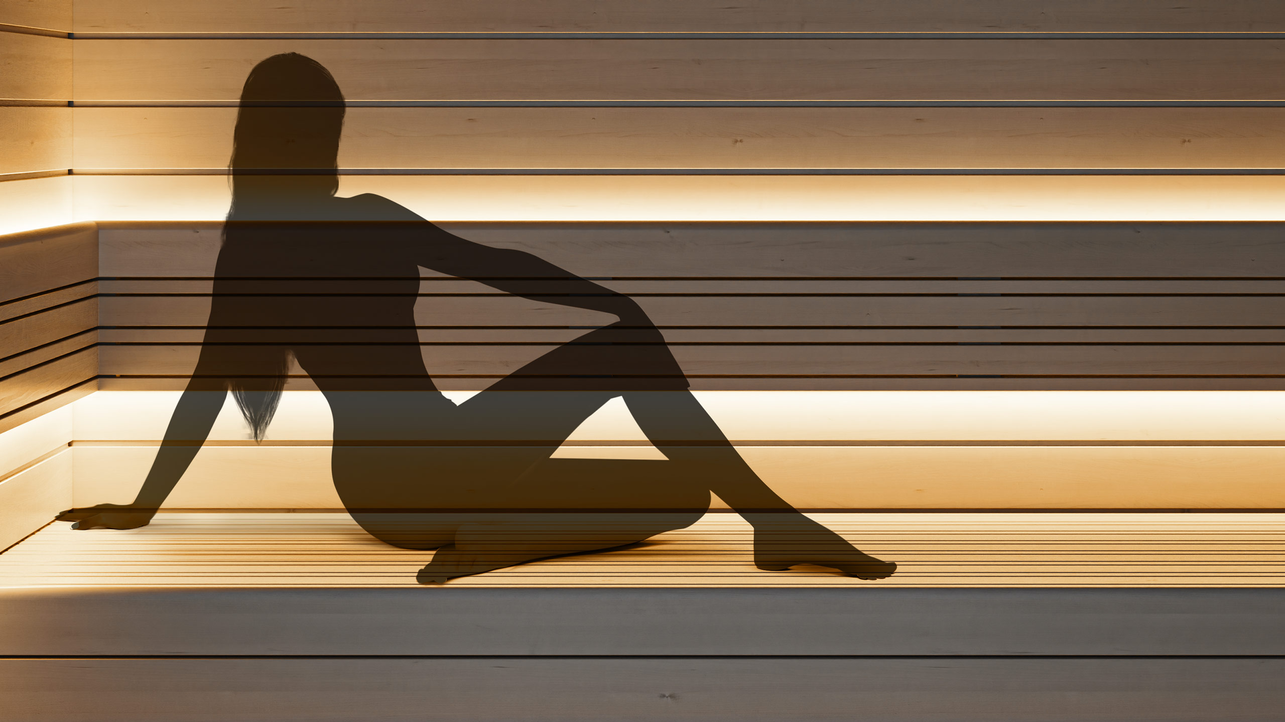 LED Strips Sauna