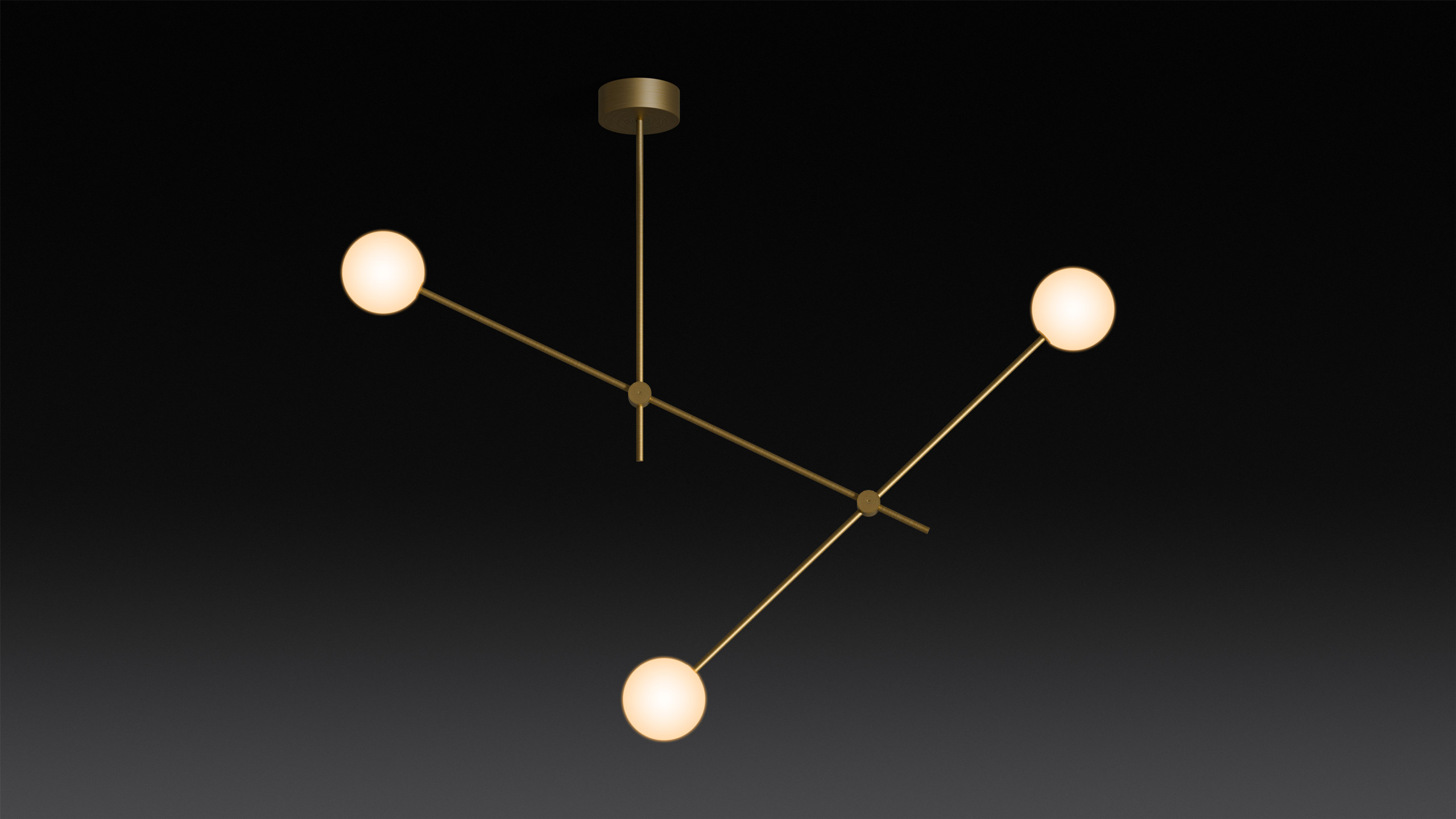  PDNT SHARM ART 3 100% BRASS GOLD