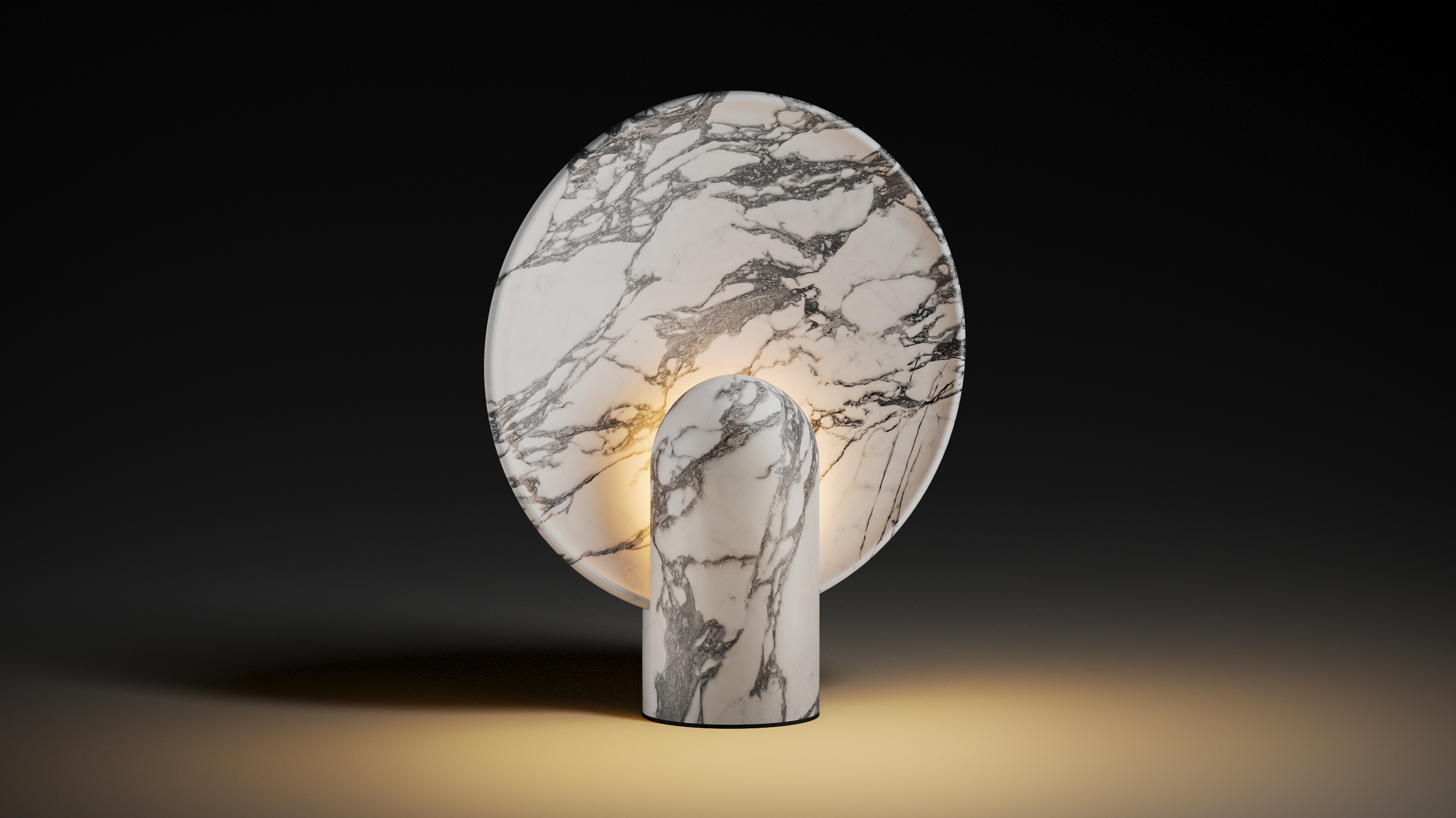 Lamp ENZO LAMP (WHITE MARBLE)