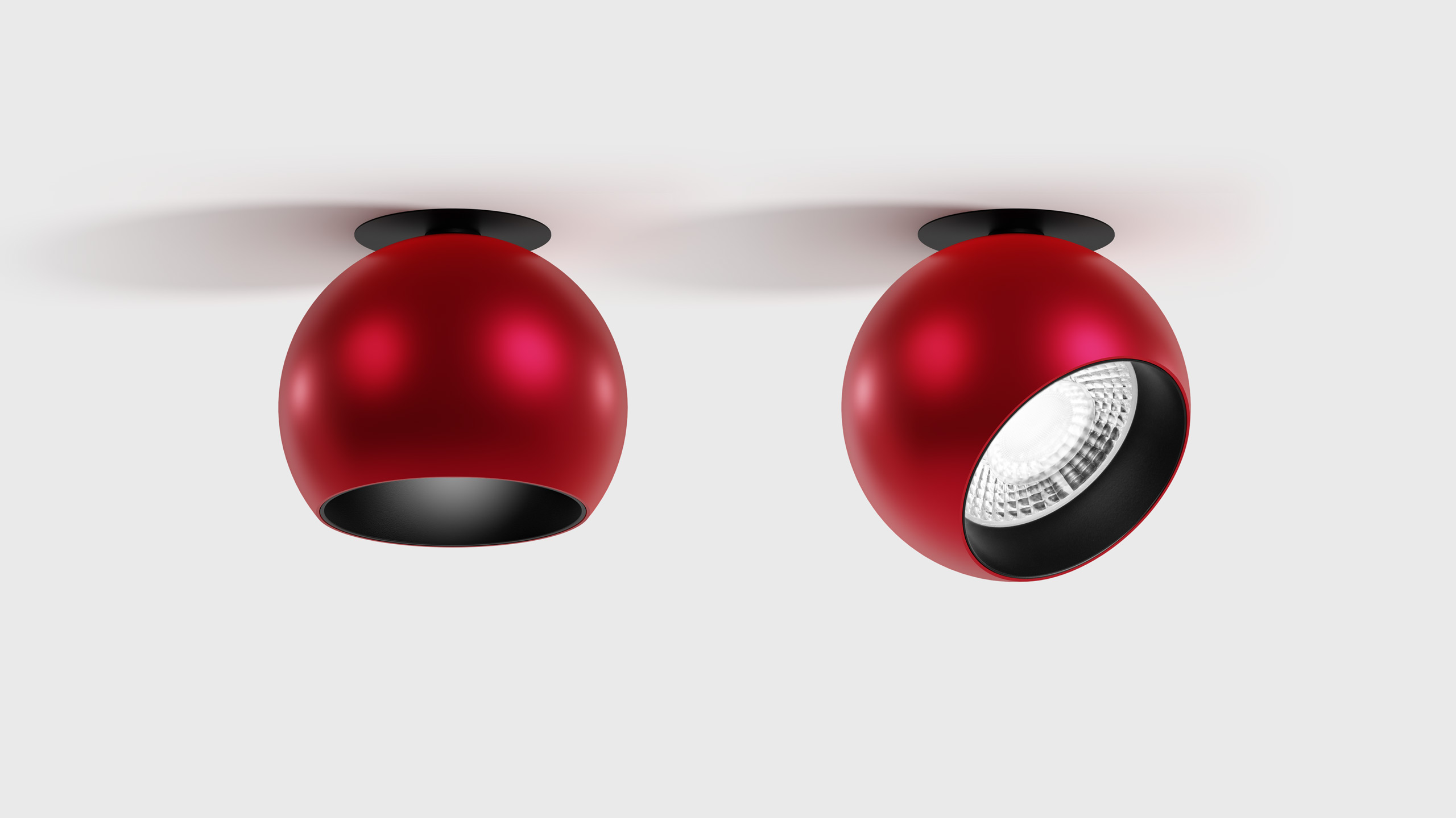 Lights SHAR TT100 (MATT RED)