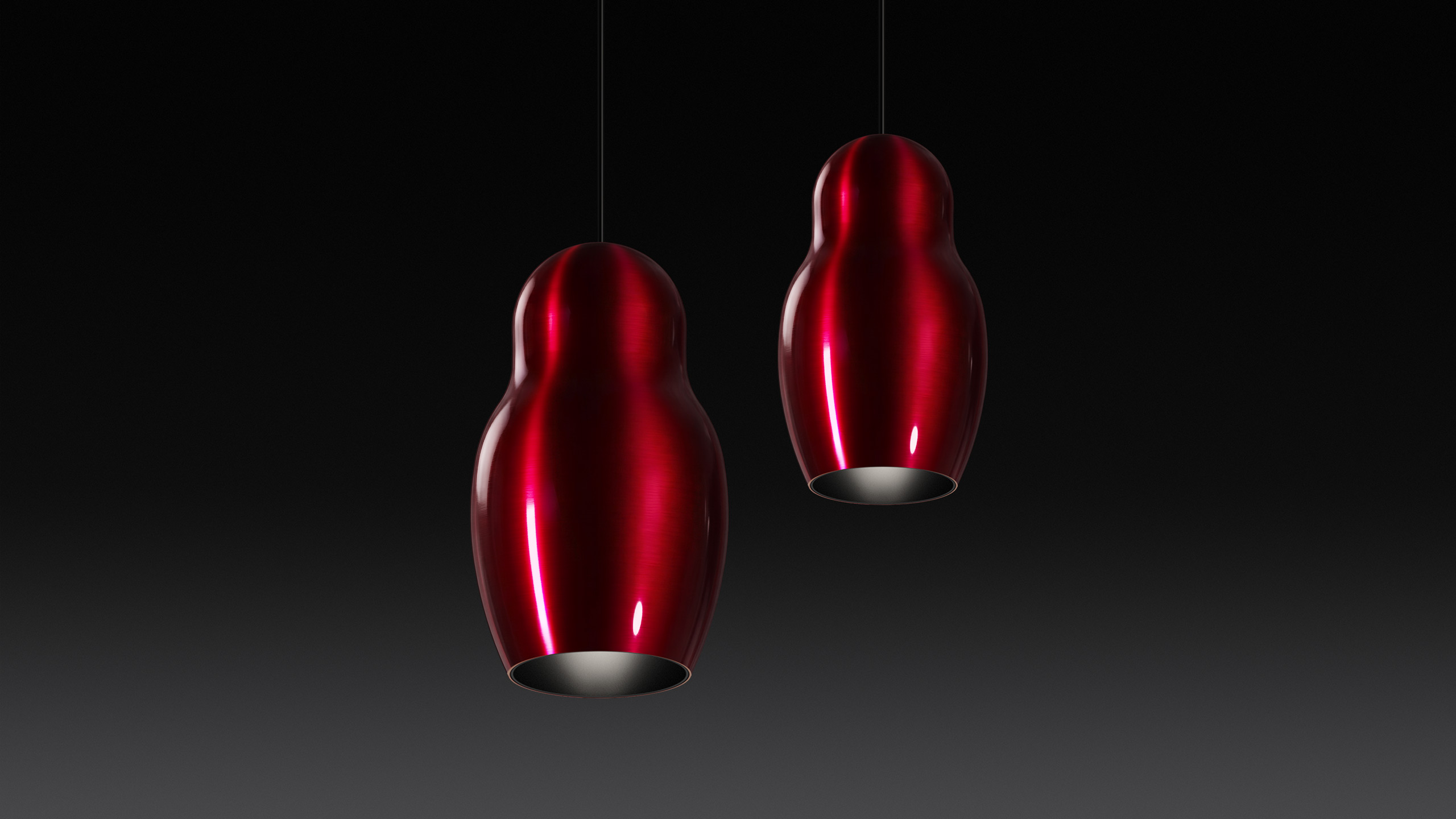 Lights MATRЁSHKA (PC636) - CHERRY RED