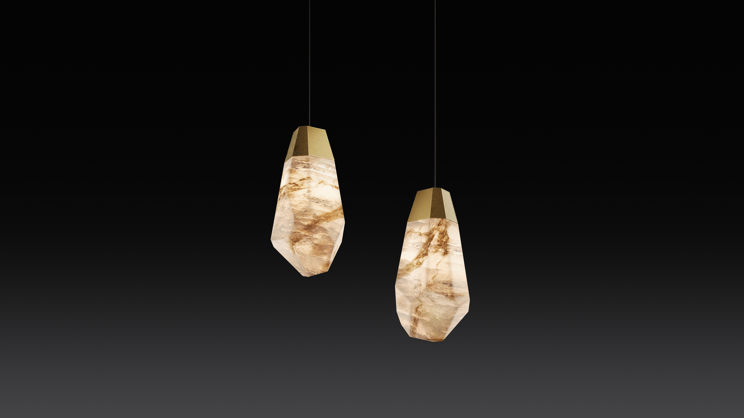 Lights PDNT STONE CUT