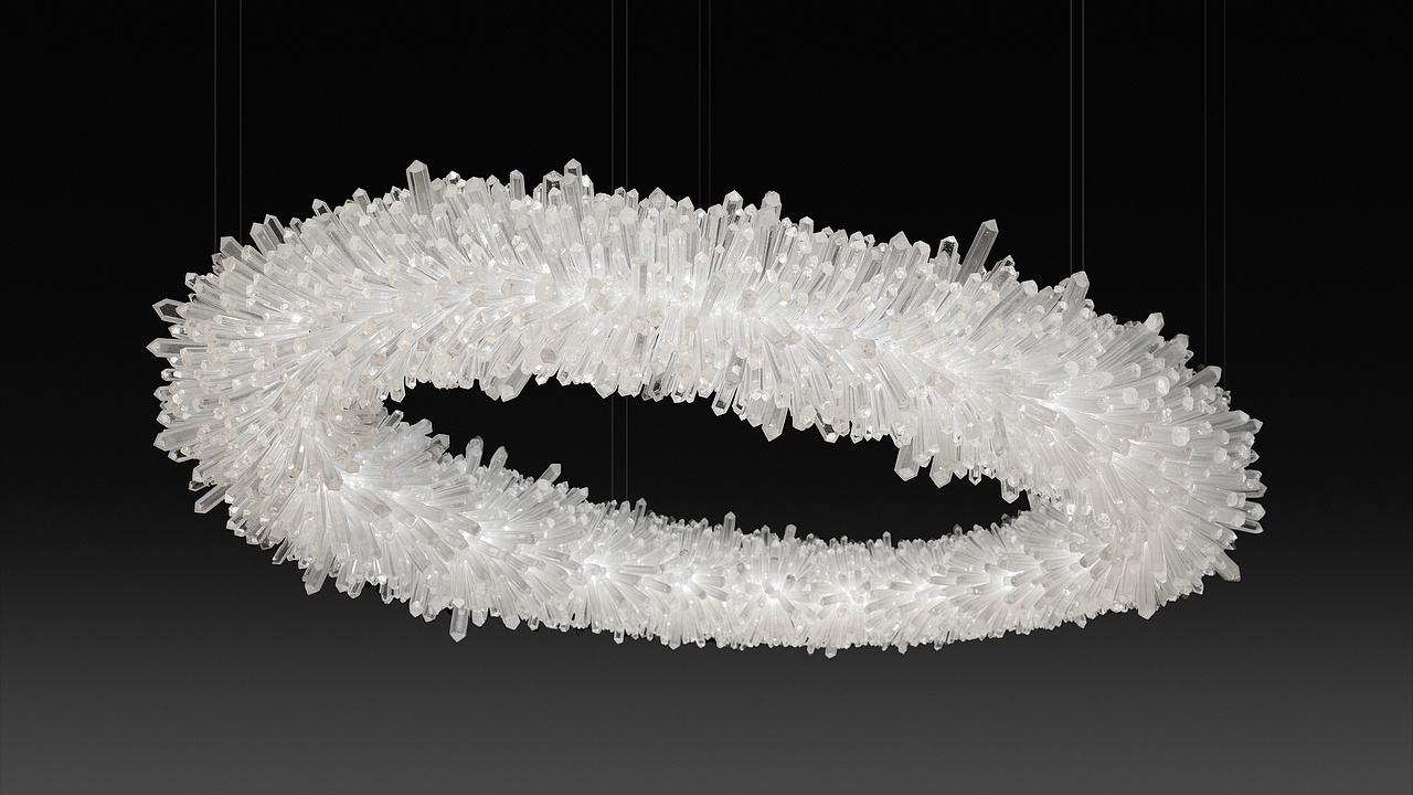 Lights ROCK CRYSTAL ELLIPSE