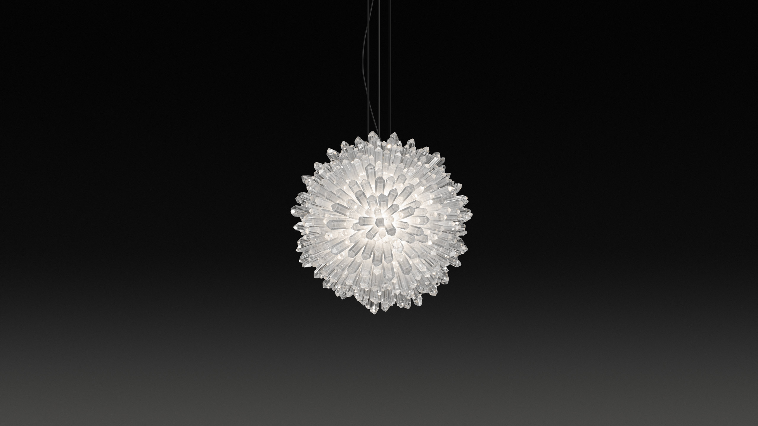 Lights ROCK CRYSTAL MEDIUM BALL