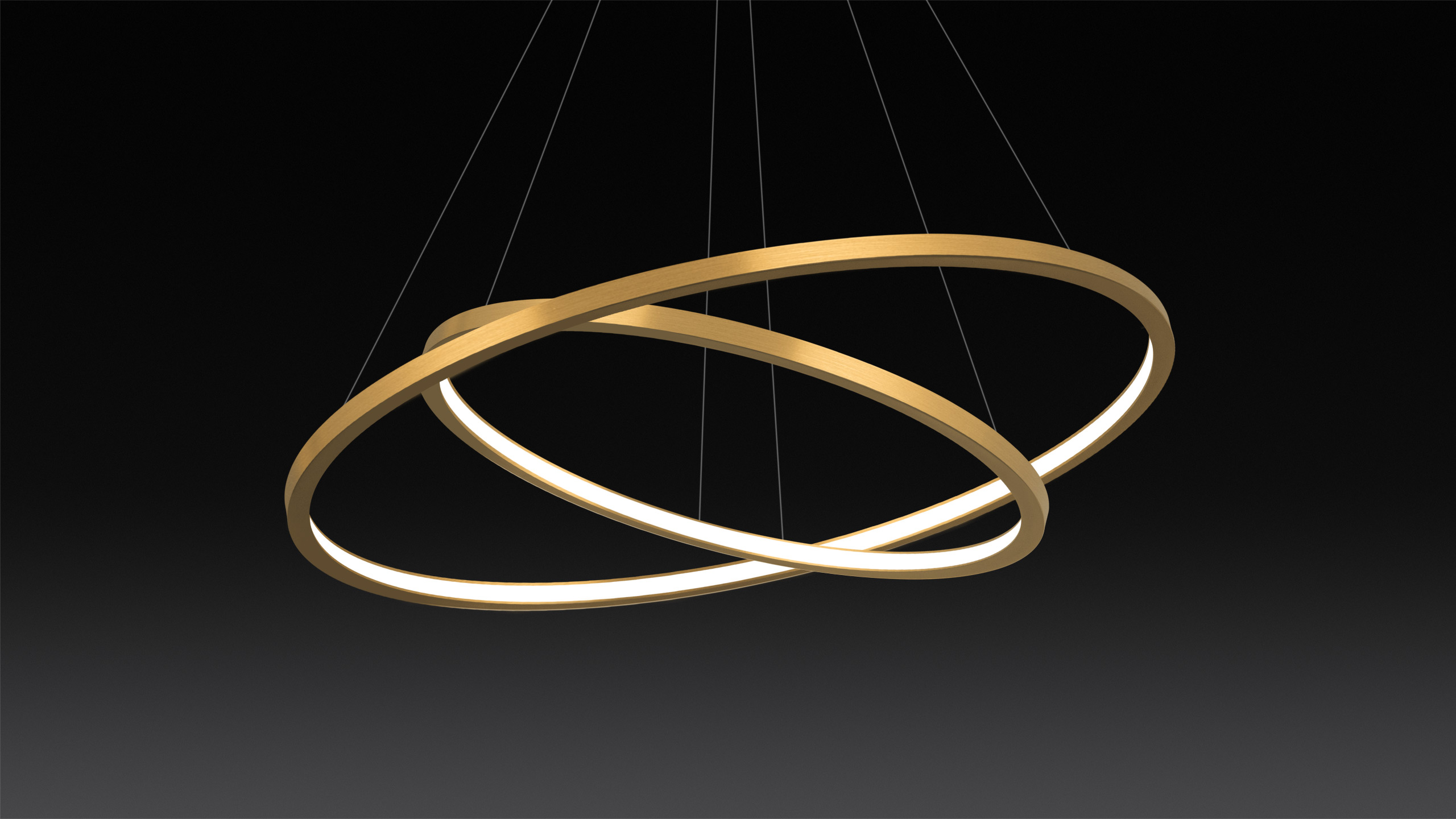  RING 2 100% BRASS GOLD