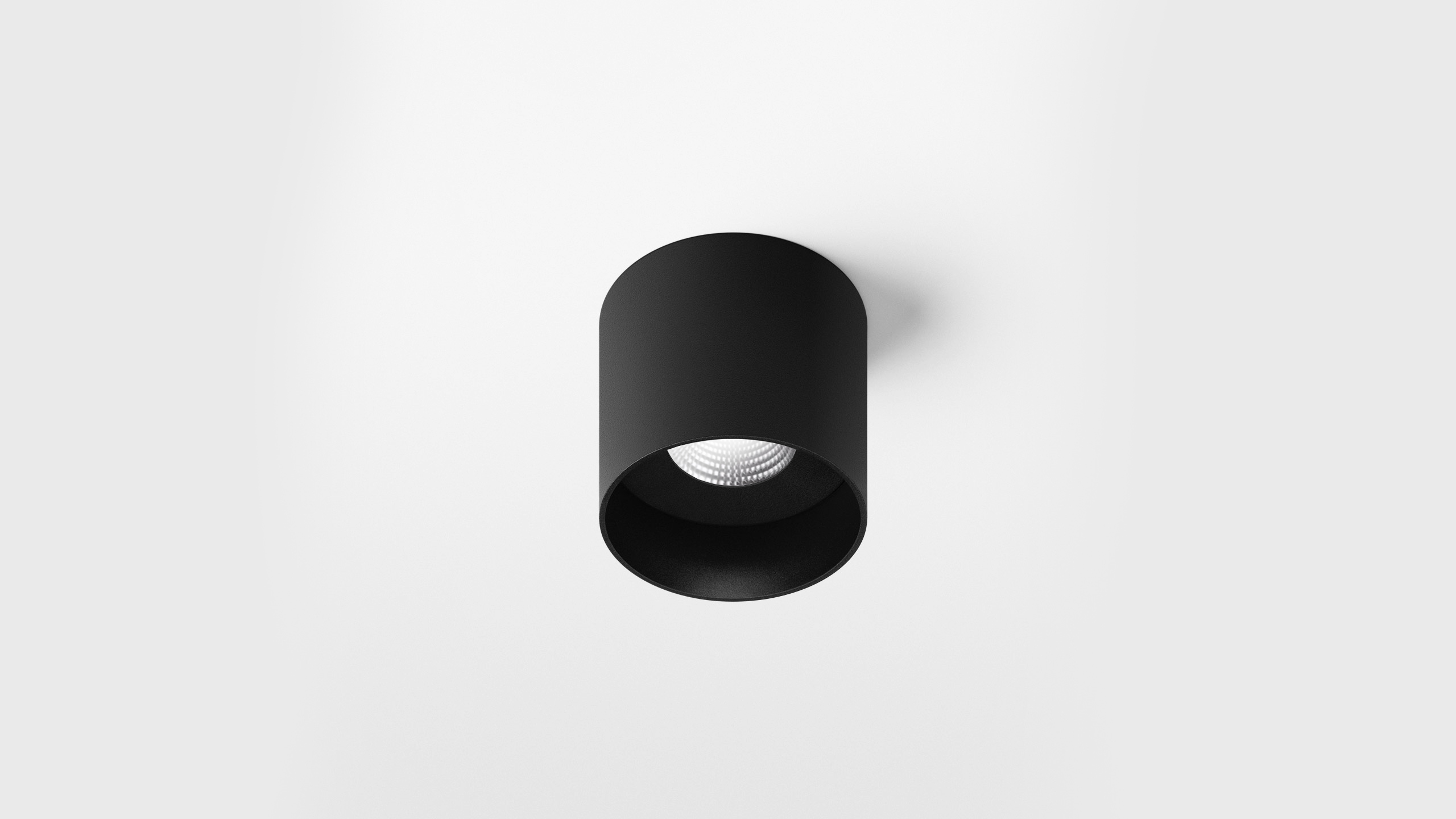 Lights SURFACE ROLL 10W (CL203) - PAINT BLACK