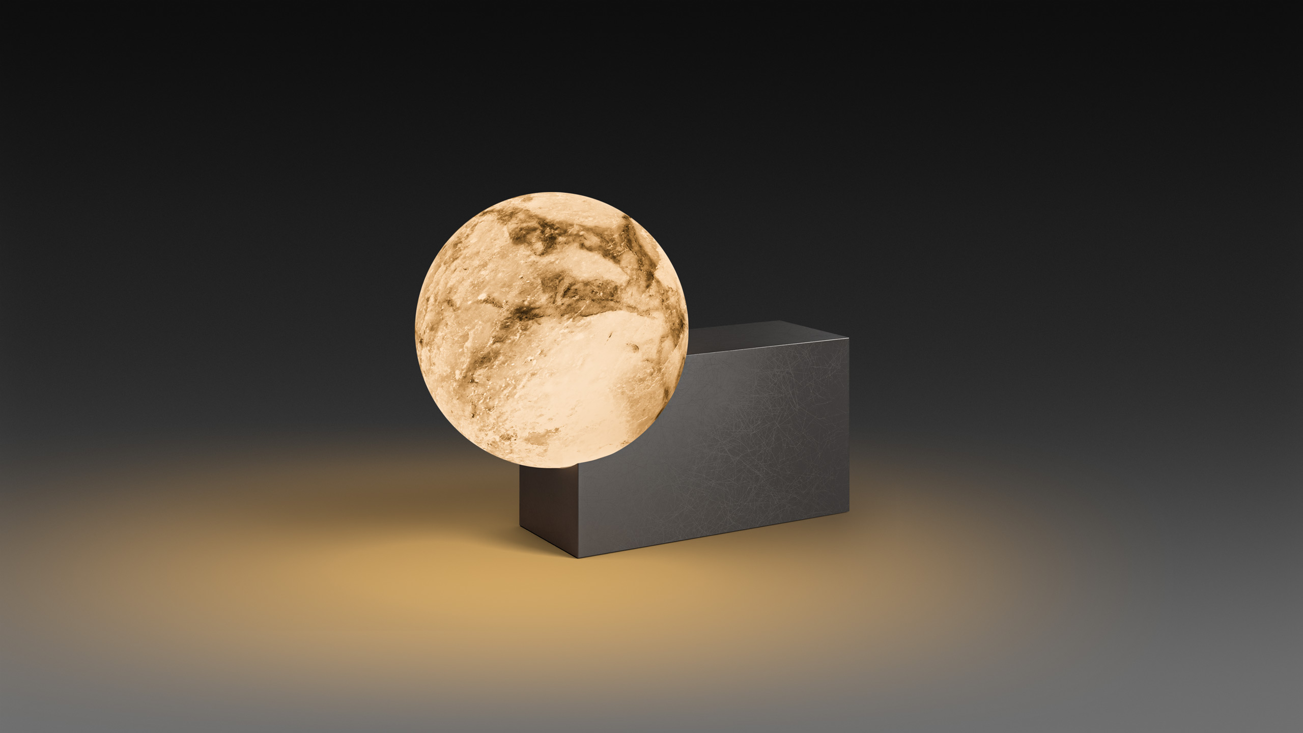 Lamp LOONA LAMP P (ROYAL MARBLE)