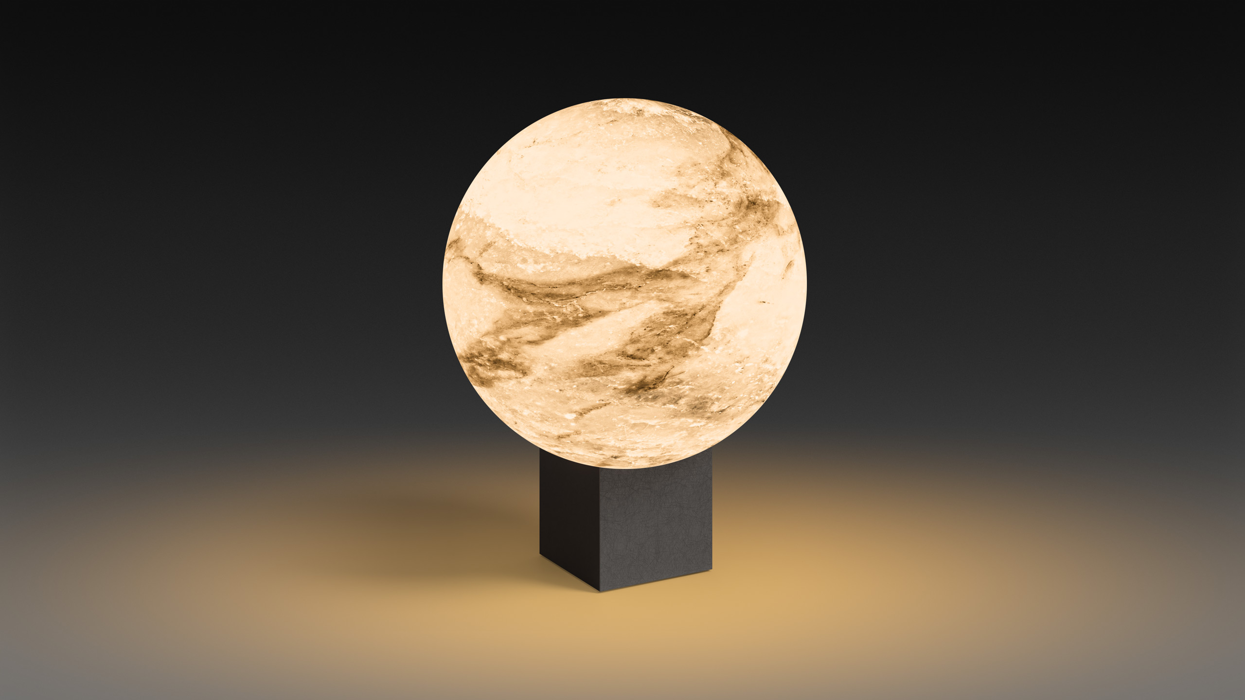 Lamp LOONA LAMP S (ROYAL MARBLE)