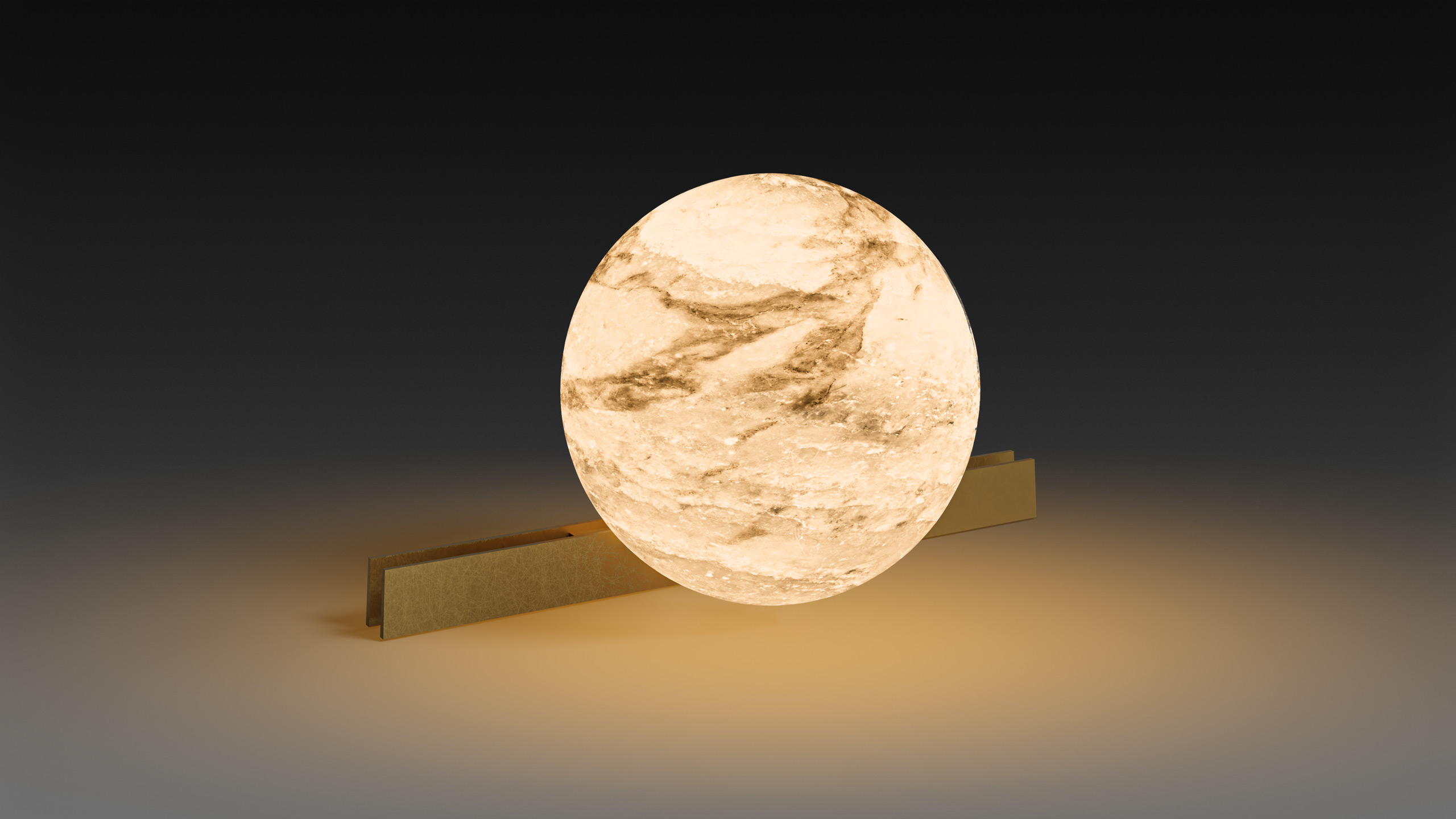 Lamp LOONA LAMP L (ROYAL MARBLE)