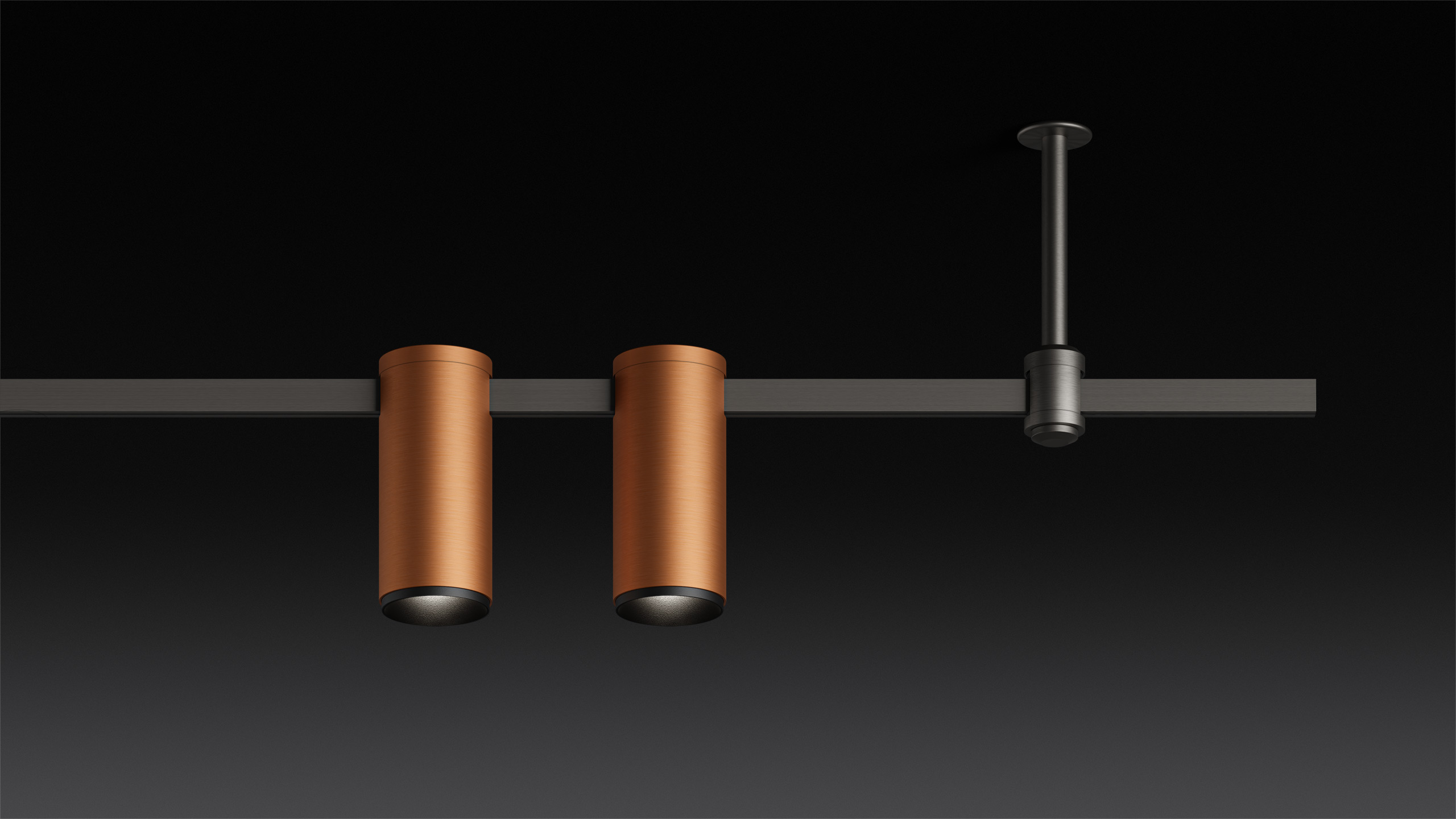 Track Lights AUROOM BLACK+PINK