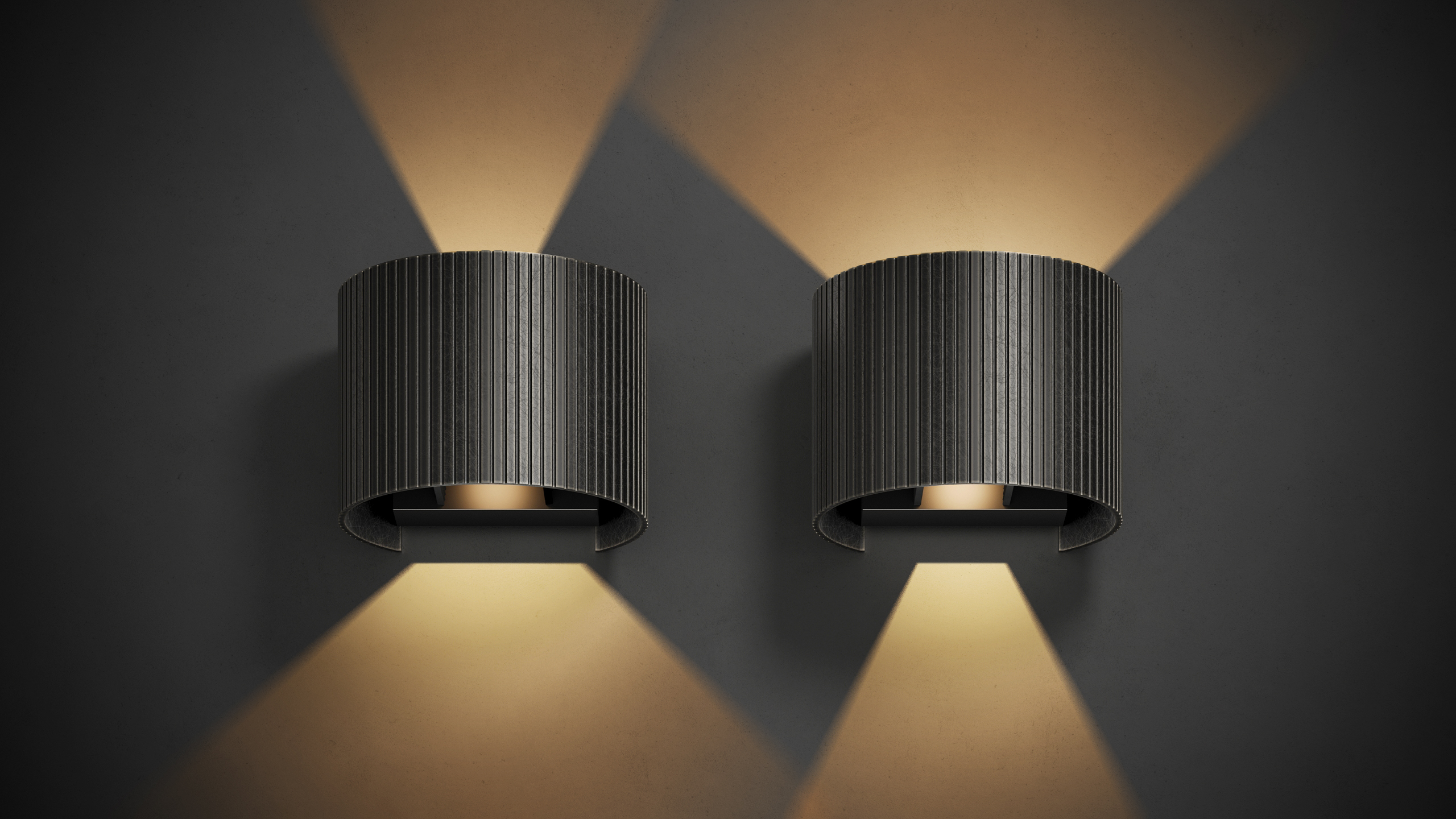 Lights WALL KRAFT RND STRIPES