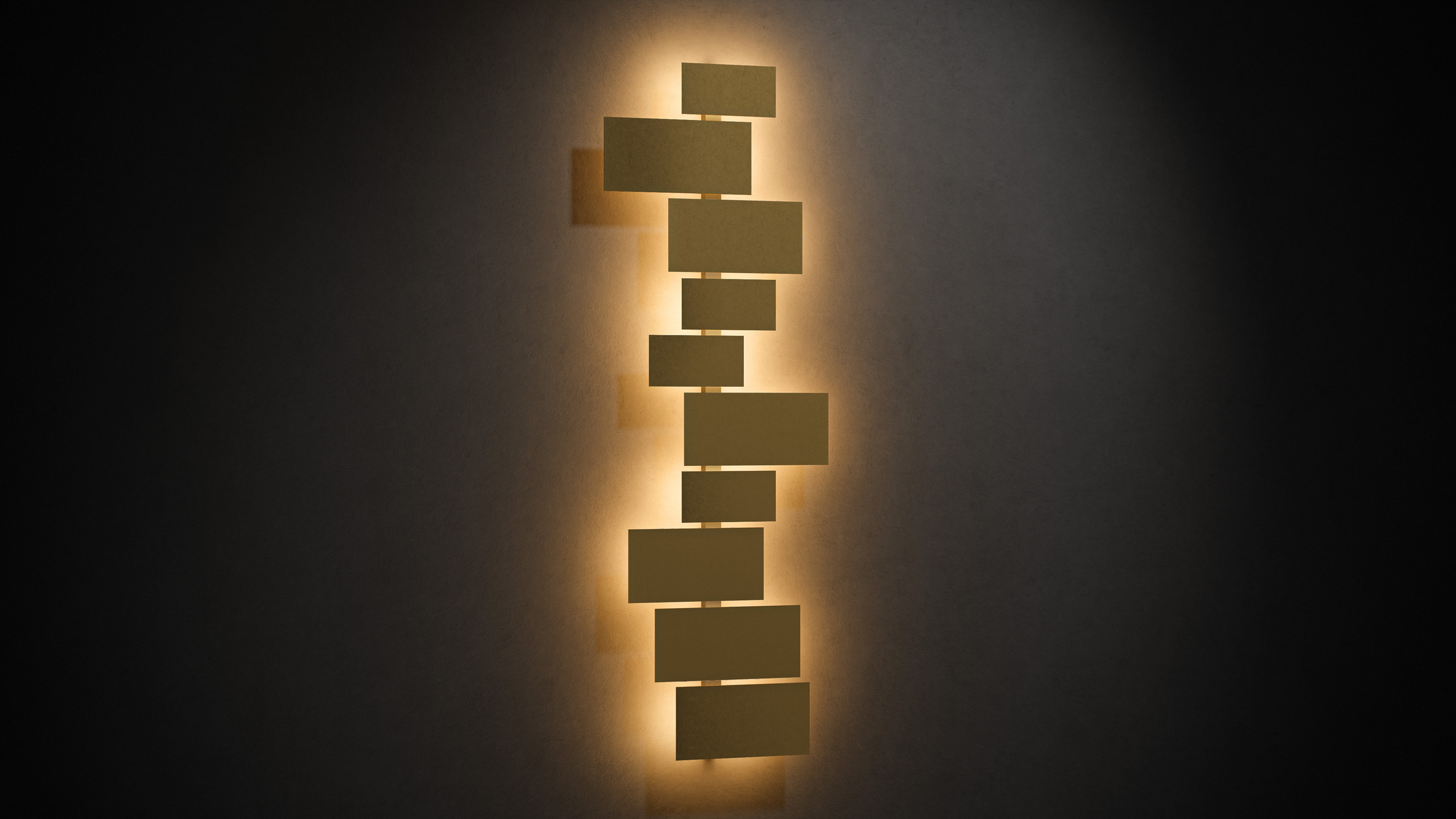 Lights WALL PIANOLIGHT PATINA BRASS