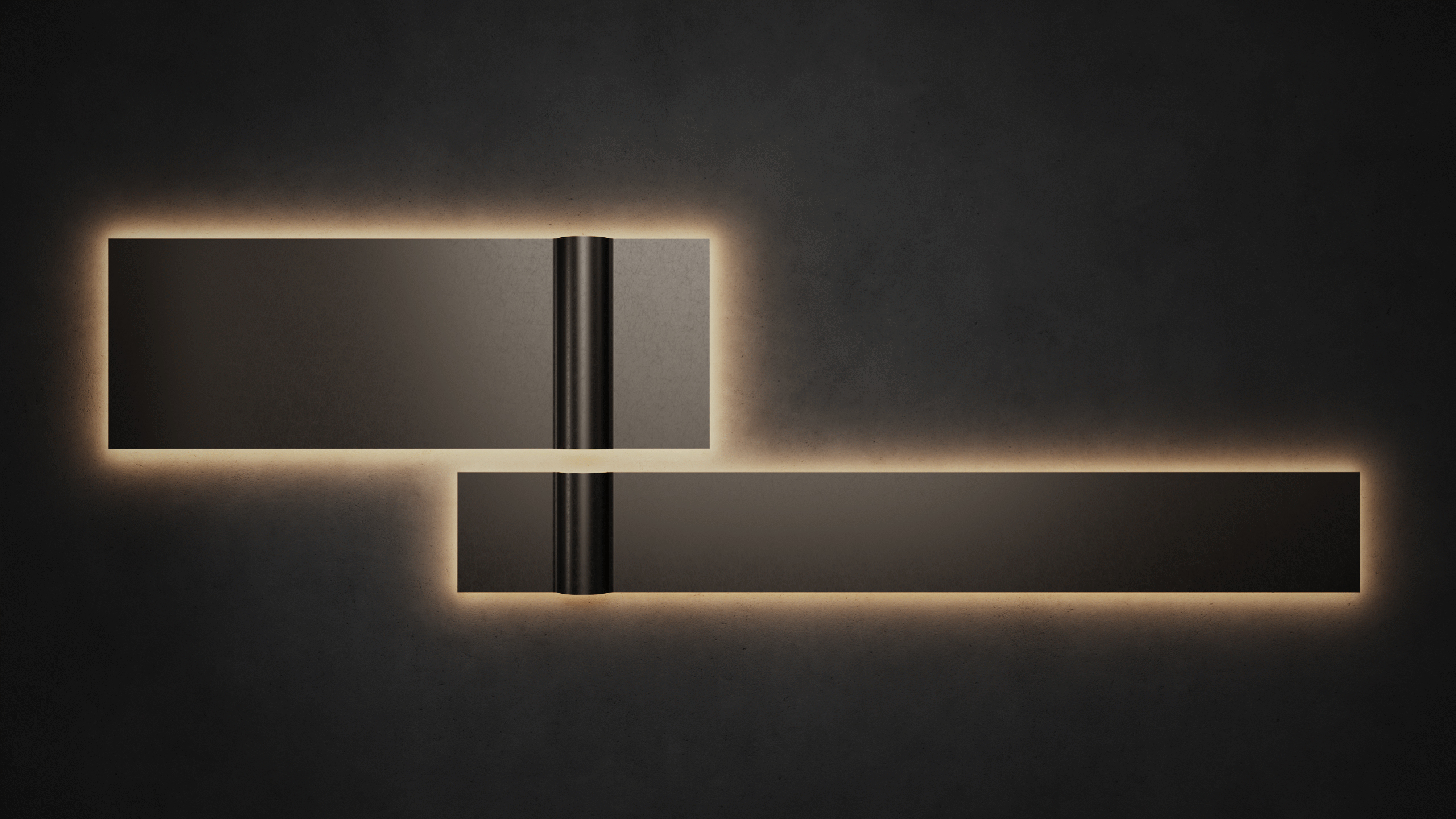 Lights WALL RICCO DARK BRASS