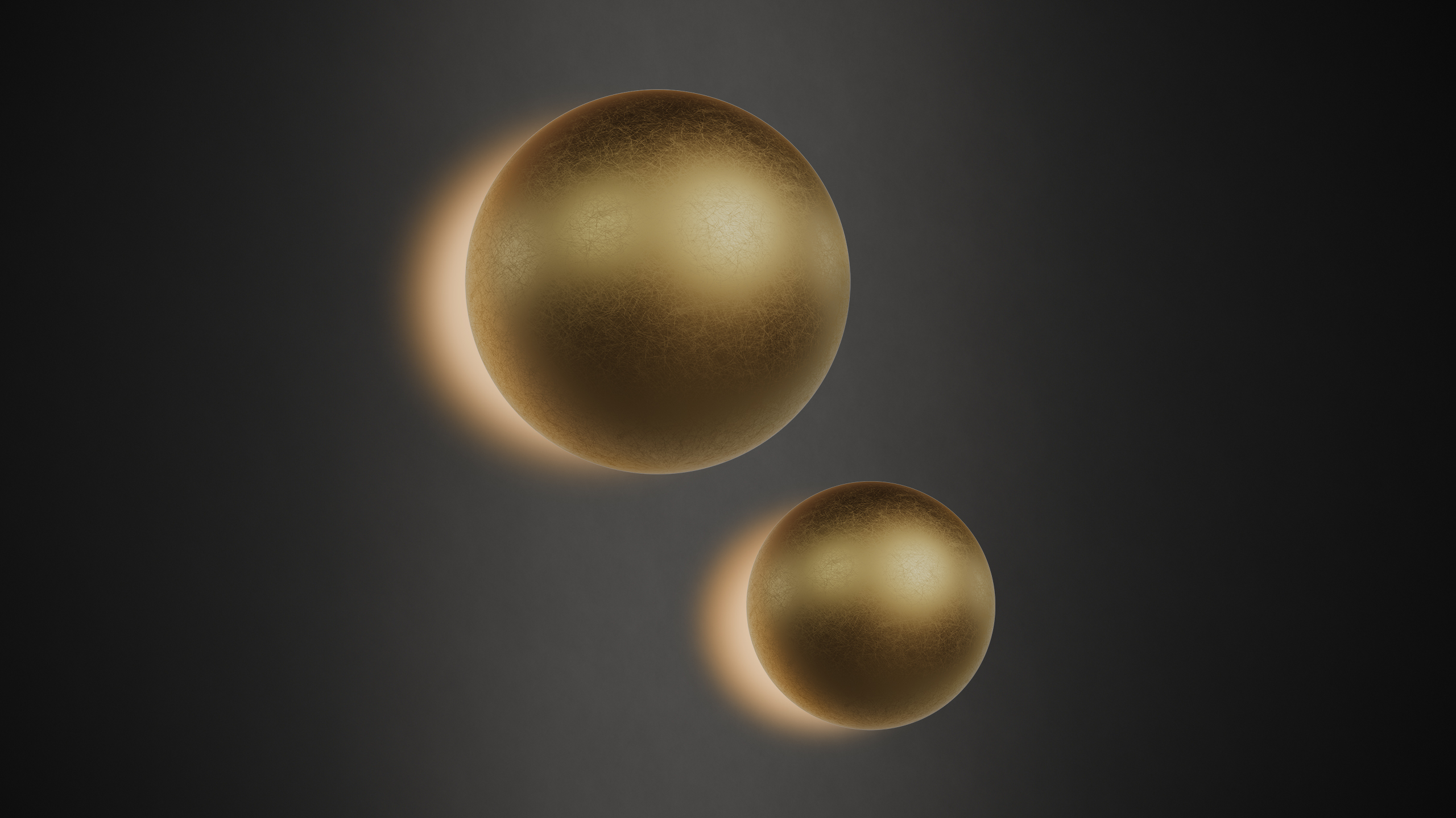 Lights WALL SPHERA BRASS